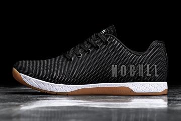 Black Nobull Gum Men's Trainers | CA R1528V